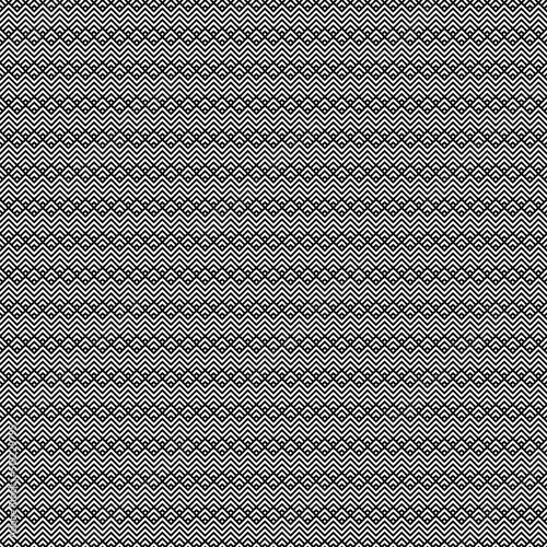 Seamless mountains and zigzag lines pattern. Repeated chevrons, diamonds, angle brackets, curves background. Squama ornament. Scales. Ancient window tracery motif. Digital paper, textile print. Vector