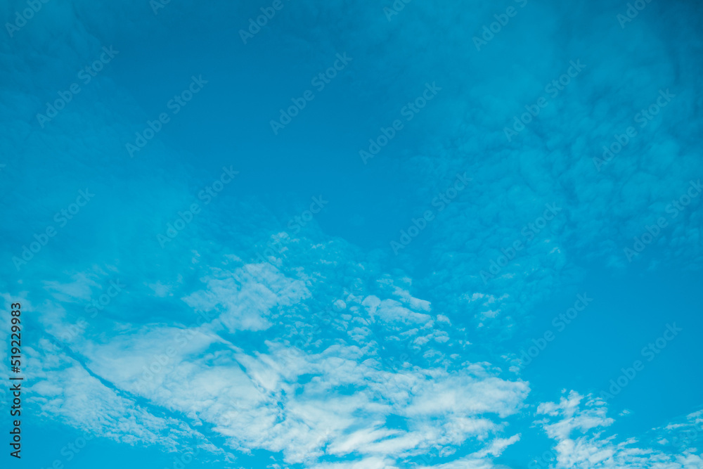 Altocumulus sky air weather blue background high cloudy atmosphere