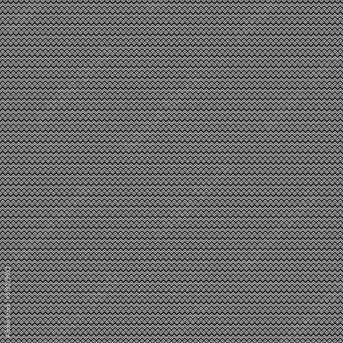 Seamless mountains and zigzag lines pattern. Repeated chevrons, diamonds, angle brackets, curves background. Squama ornament. Scales. Ancient window tracery motif. Digital paper, textile print. Vector
