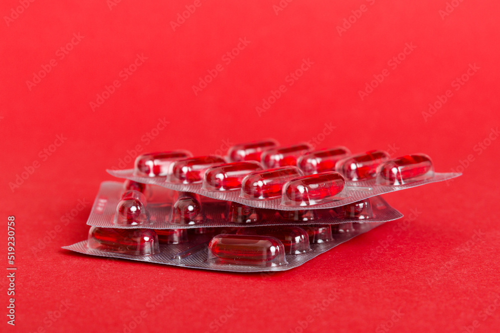 too many different pill cartridges stacked. selective Focus. Packs of blister pills with tablets. Colored pastilles packages. A pile of medicine in blister packs. Pharmaceutical blister packs too many different pill cartridges stacked. selective Focus. Packs of blister pills with tablets. Colored pastilles packages. A pile of medicine in blister packs. Pharmaceutical blister packs