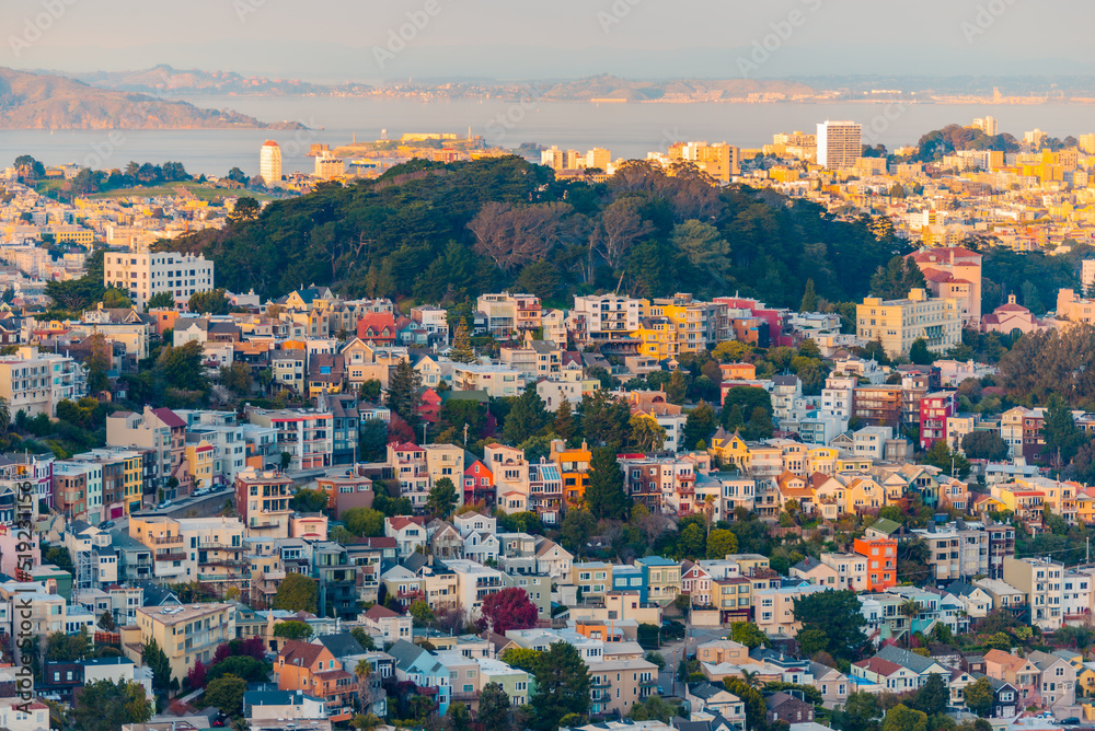 Buena Vista Neighborhood in San Francisco, California