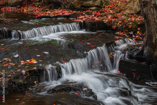 cascades in autumn