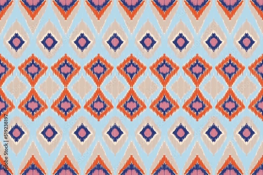 illustration ,Ikat printing textile pattern wallpaper illustration ,Ikat printing textile pattern wallpaper