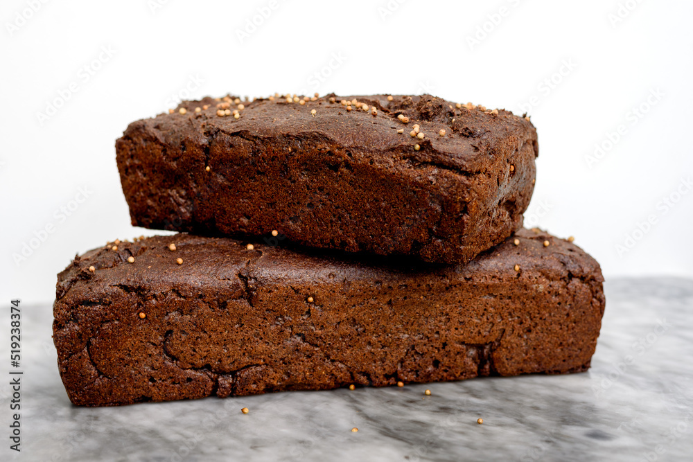 black bread close up black bread close up