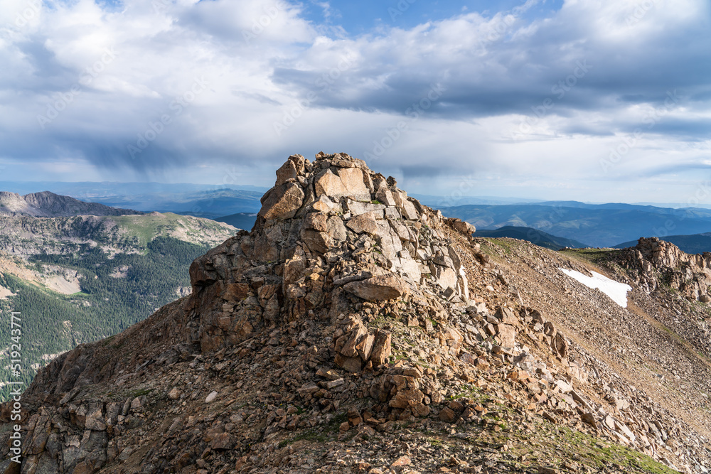 Mt. Jackson, Holy Cross Wilderness.  Near Beaver Creek, Colorado.