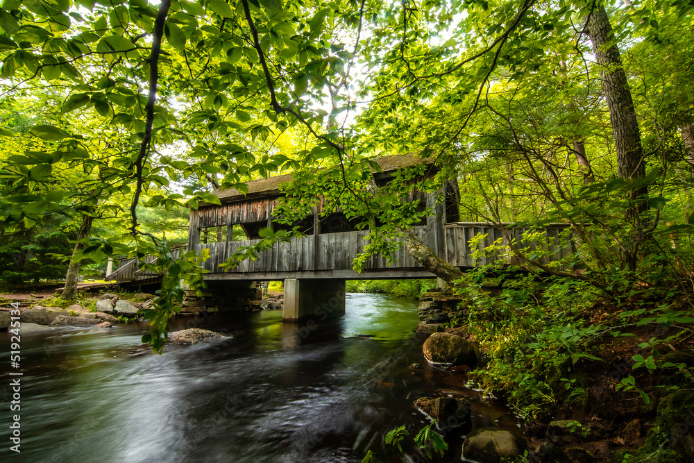 Devils Hopyard in Connecticut, USA