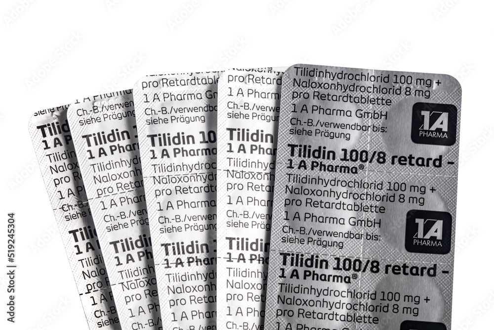 Blisters of TILIDIN Stock Photo | Adobe Stock