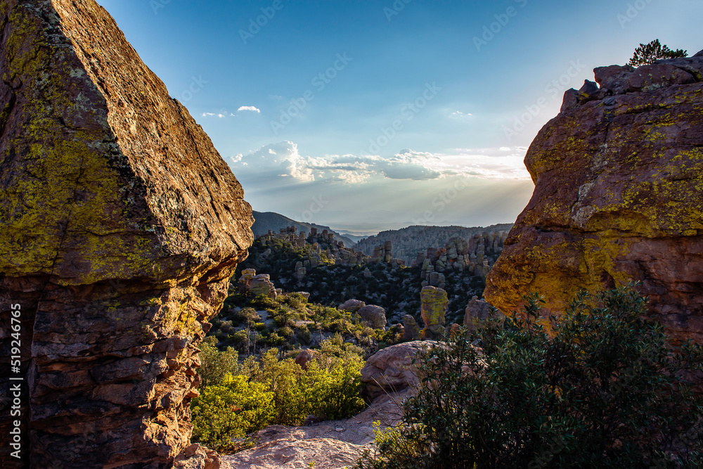 Chiricahua Mountains in Southern Arizona