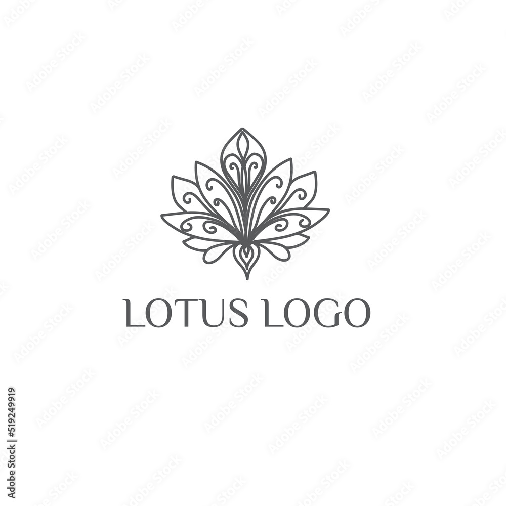 Flower logo, Lotus Flower logo design template, designed based vector format, clean and simple illustration for your company Flower logo, Lotus Flower logo design template, designed based vector format, clean and simple illustration for your company