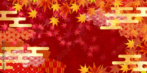 紅葉　もみじ　秋　背景