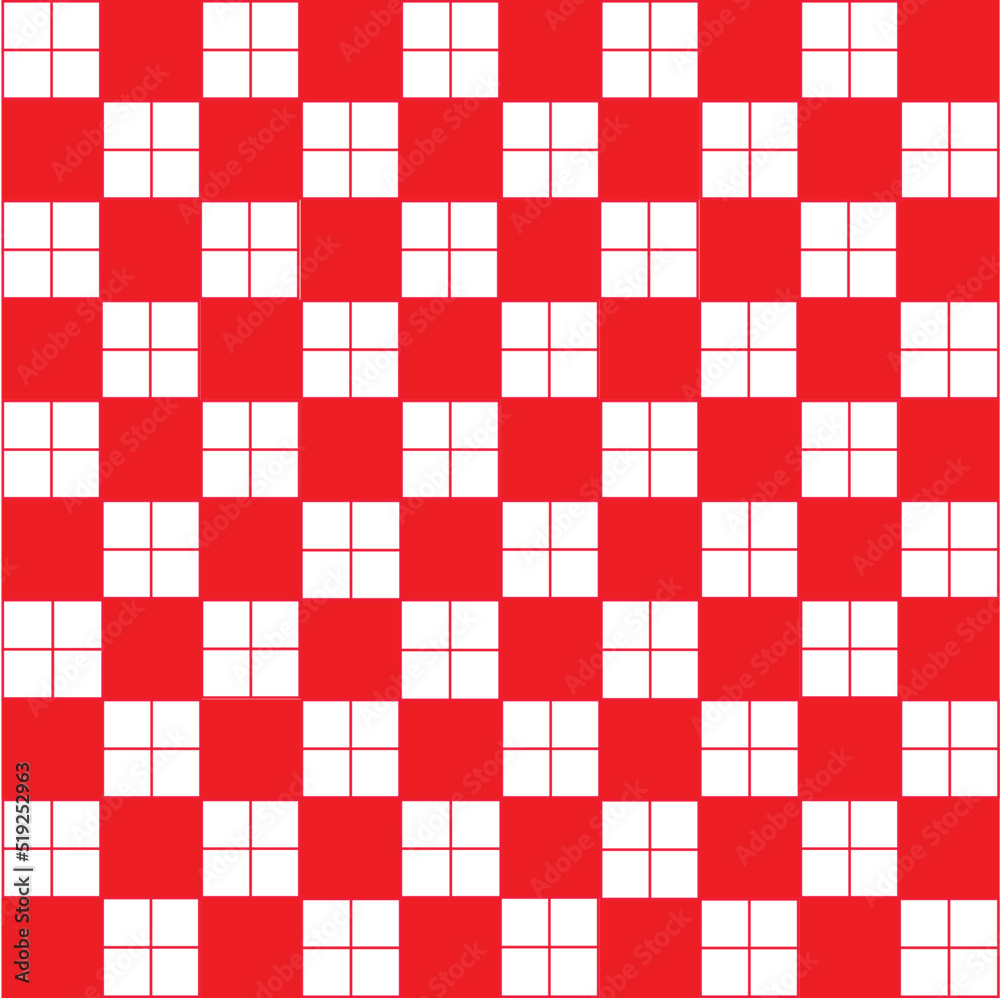 Abstract Vector Seamless red plaid Checkered Squares Pattern grid lattice Abstract Vector Seamless red plaid Checkered Squares Pattern grid lattice