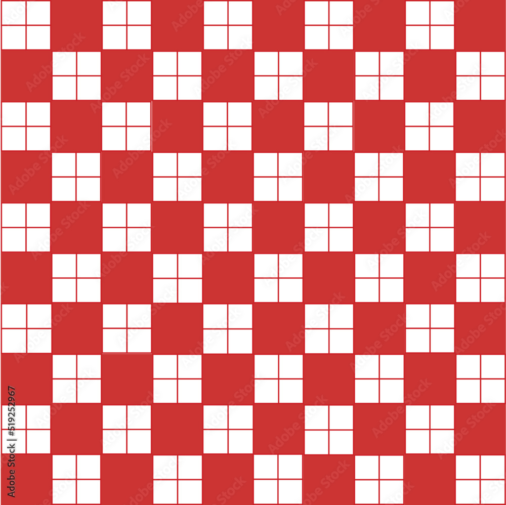 Abstract Vector Seamless red plaid Checkered Squares Pattern grid lattice Abstract Vector Seamless red plaid Checkered Squares Pattern grid lattice