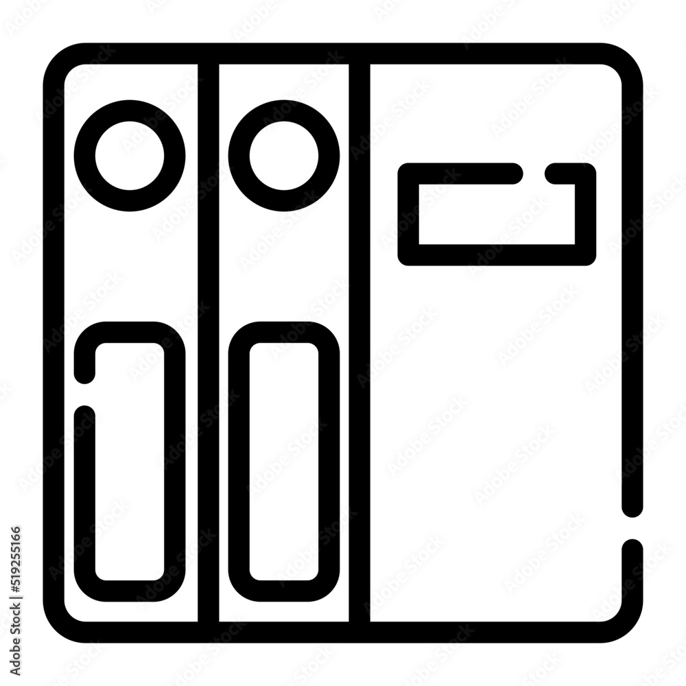 folder line icon folder line icon