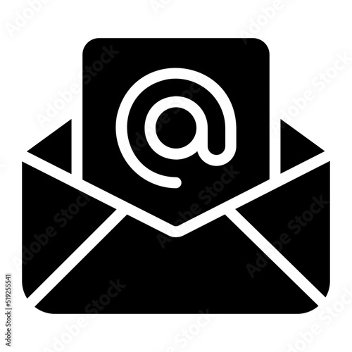 email glyph icon