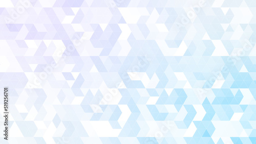 三角パターン背景素材，パープルとブルーのグラデーション