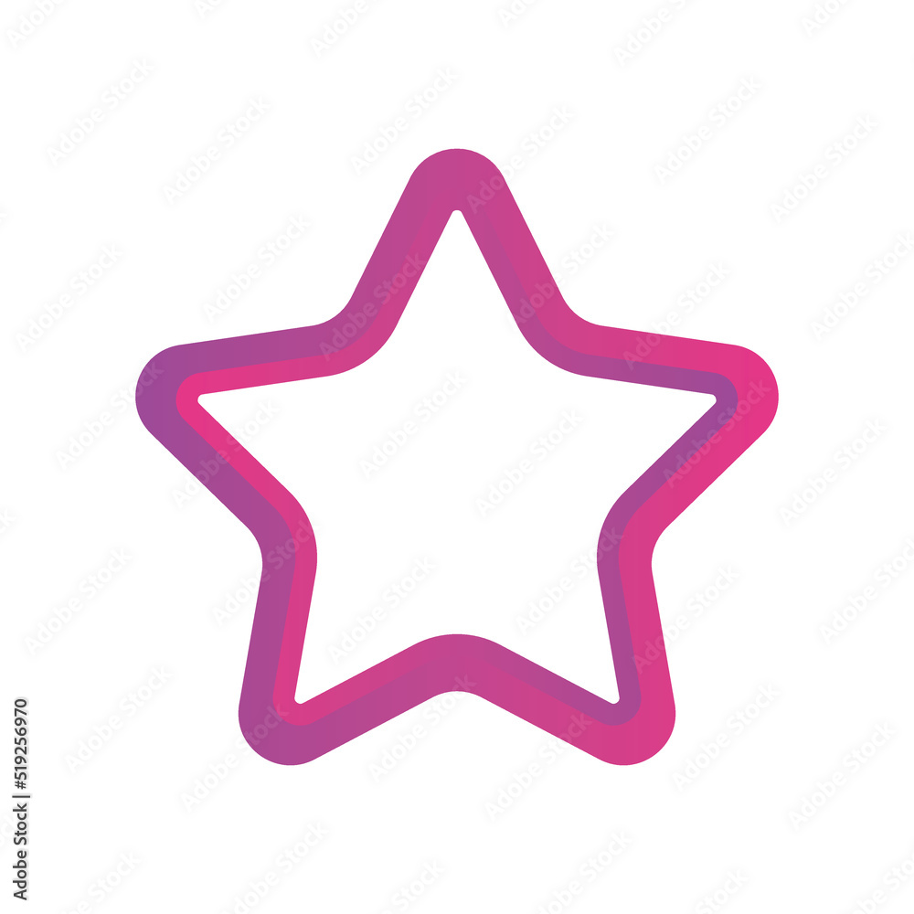 Purple Star Icon - Violet Star Icon Purple Star Icon - Violet Star Icon
