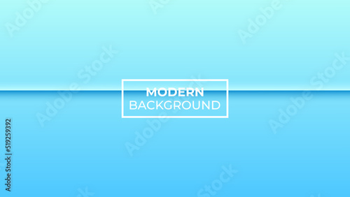 Modern background gradation of light and dark blue with a line in the middle, easy to edit
 photo