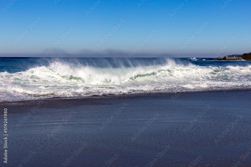 A view on the Pacific ocean coast A view on the Pacific ocean coast