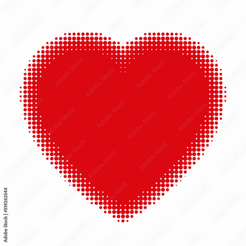 Red Halftone heart. Vector illustration
Halftone design element. Red Halftone heart. Vector illustration
Halftone design element.