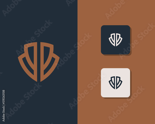 Letter B B logo design. creative minimal monochrome monogram symbol. Universal elegant vector emblem. Premium business logotype. Graphic alphabet symbol for corporate identity