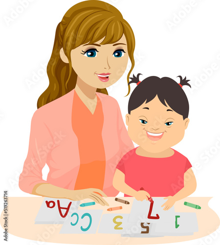 Teen Girl Kid Girl Write Le...