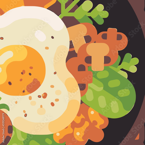 scrambled eggs