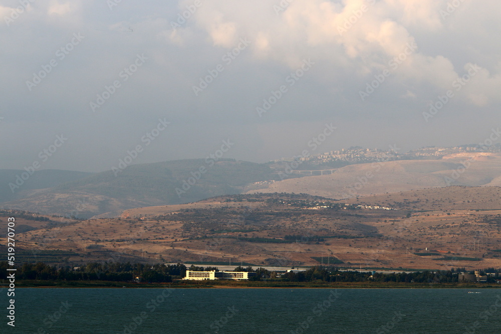 Lake Kinneret is a freshwater lake in northeastern Israel.