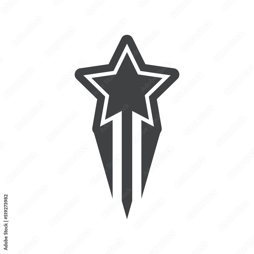 Star icon Template vector illustration design Star icon Template vector illustration design