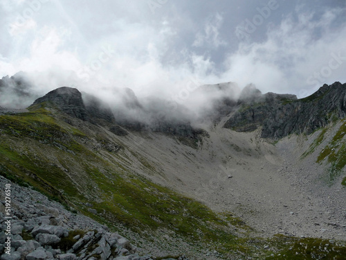 Mountain hiking tour to Soiernspitze mountain, Bavaria, Germany © BirgitKorber