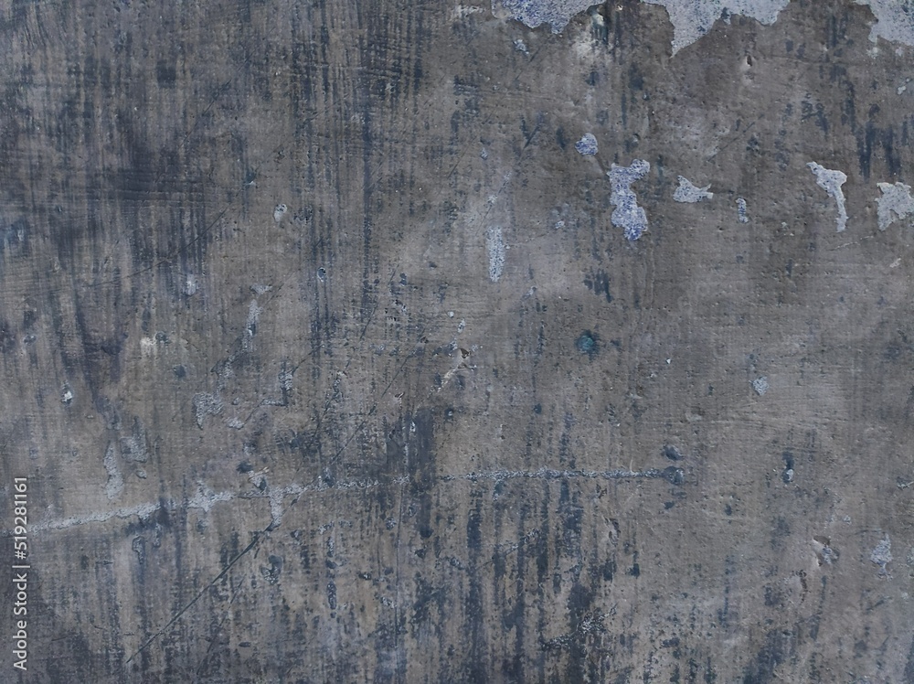 Obraz premium Peeling Grunge Wall Texture.Patched and Deteriorating Wall.Rusty and Dilapidated Wall Surface.Chipped and Peeling Plaster Texture.Cracked and Textured Cement Wall.Rough and Flaking Mortar Texture.