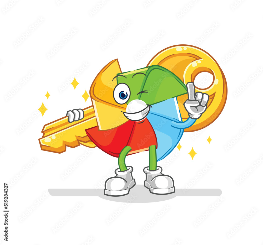 Obraz premium paper windmill robot character. cartoon mascot vector