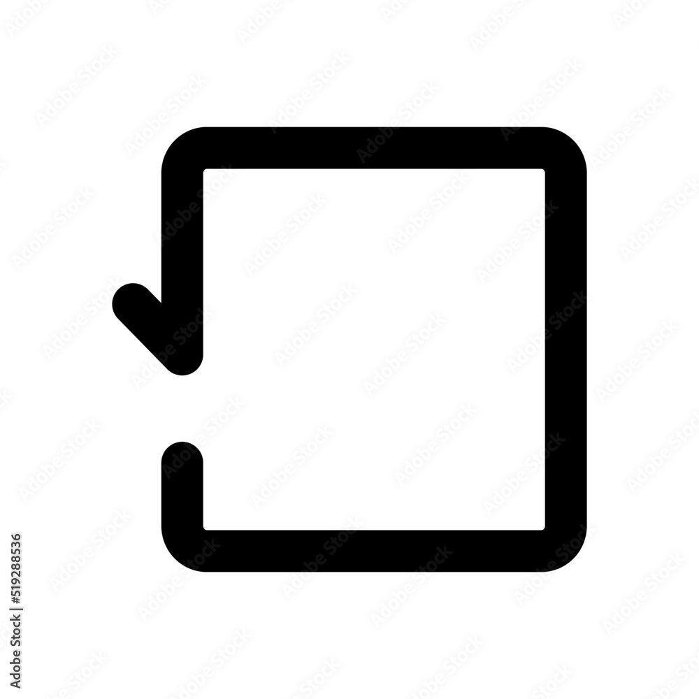 Music History Icon with Outline Style Music History Icon with Outline Style