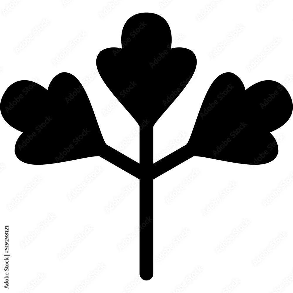 Fototapeta premium Coriander Icon