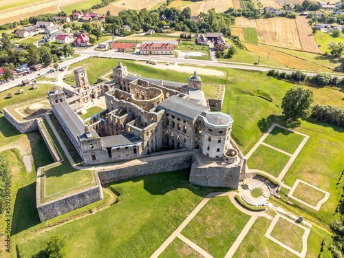 Krzyztopor Castle in Ujazd is a ruin full of magic and mystery lost among the fields and hills of Opatów Land, Poland