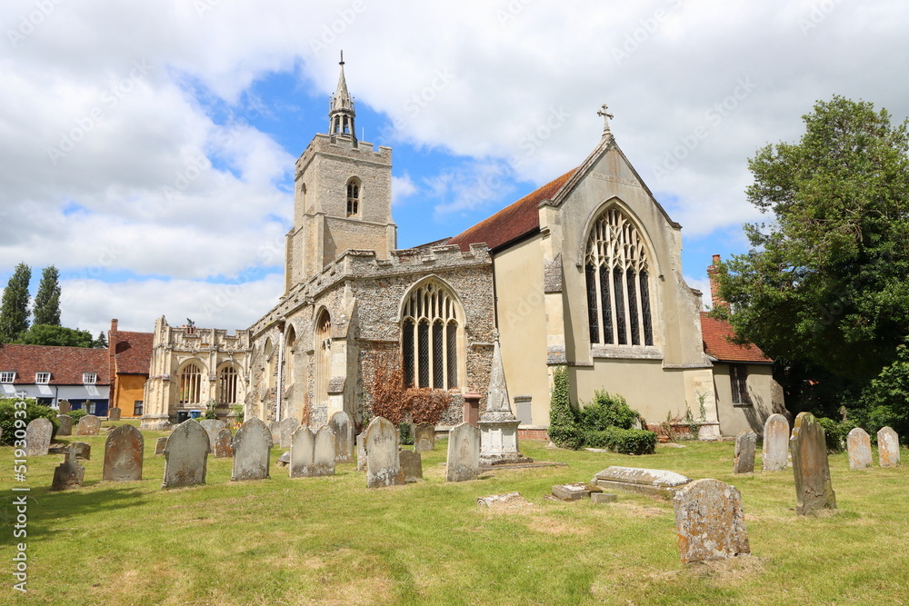 The Church of St Mary, Boxford, Suffolk, UK The Church of St Mary, Boxford, Suffolk, UK