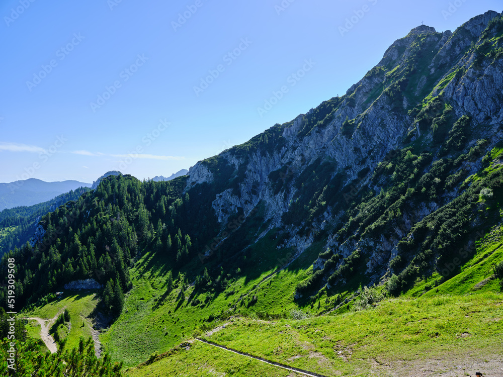 Obraz premium アルプスの山路