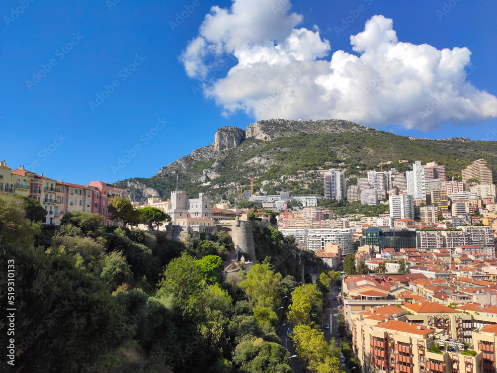 The Principality of Monaco, Cote d'Azur, French Riviera.