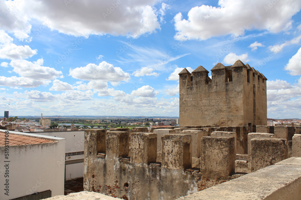 The Alcazaba of Badajoz is an ancient Moorish citadel in Badajoz, Spain. The Door of the Capitel, built by the Almohads, has always been considered the main access of the enclosure.