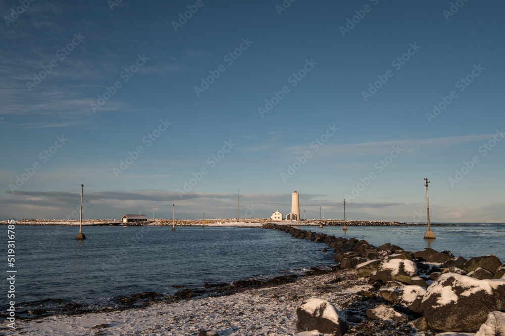 Lighthouse near Reykjavik
