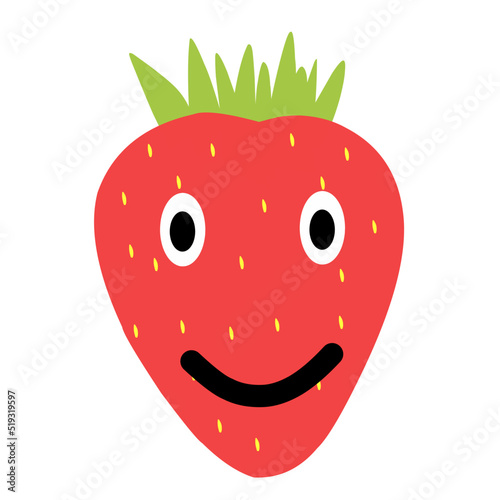 Strawberry emoticon