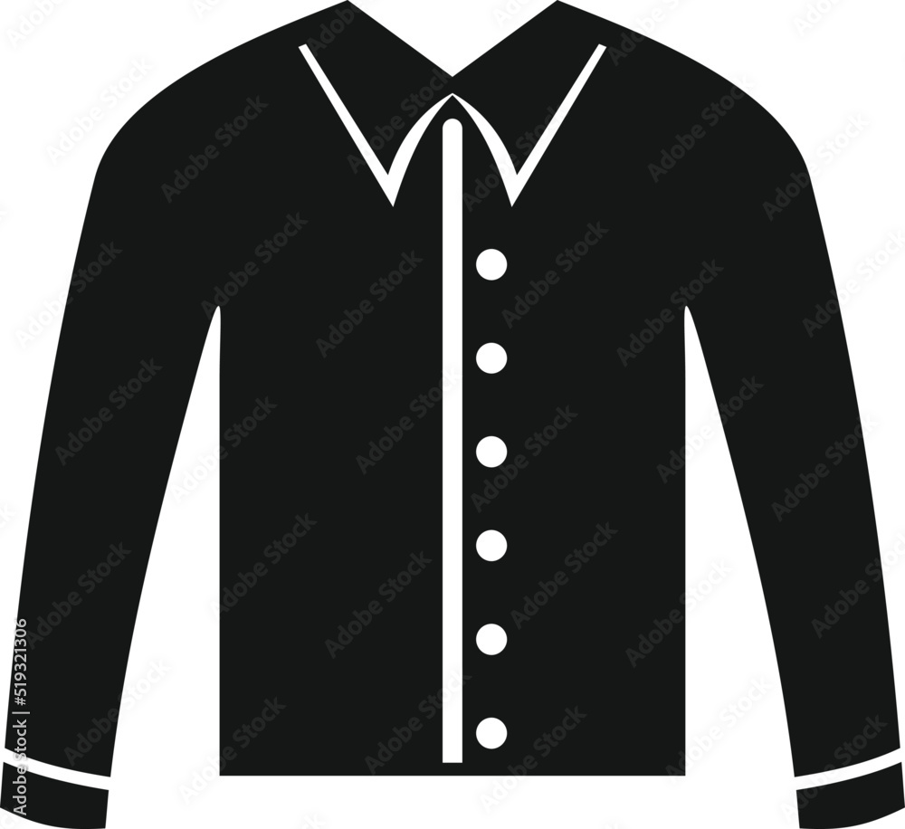 New shirt icon simple vector. Uniform clothes New shirt icon simple vector. Uniform clothes