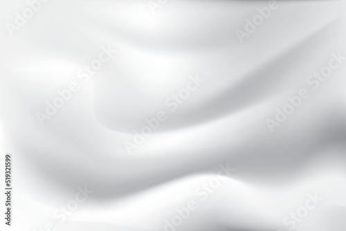 Abstract whtie and gray gradient background. Vector illustration.