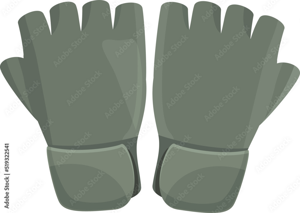 Pair gloves icon cartoon vector. Hand safety. Work protection Pair gloves icon cartoon vector. Hand safety. Work protection