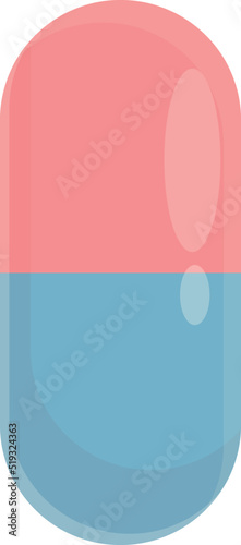 Doping capsule icon cartoon vector. Sport athlete. Vitamin stop