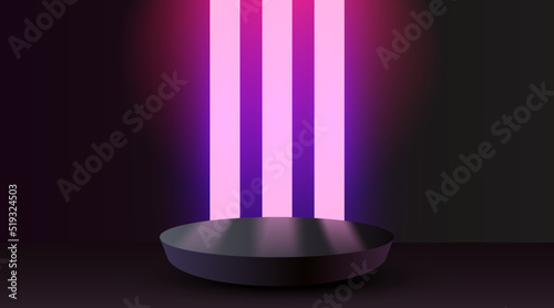 Abstract scene background. Product presentation, mock up, show cosmetic product, Podium, stage pedestal or platform.