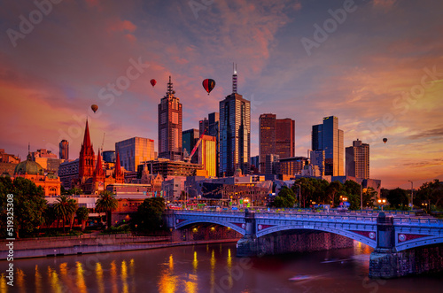 Melbourne sunrise