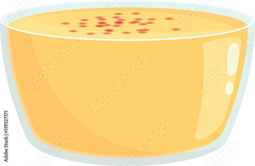 Brazilian soup icon cartoon vector. Dish food. Vegetable cooked