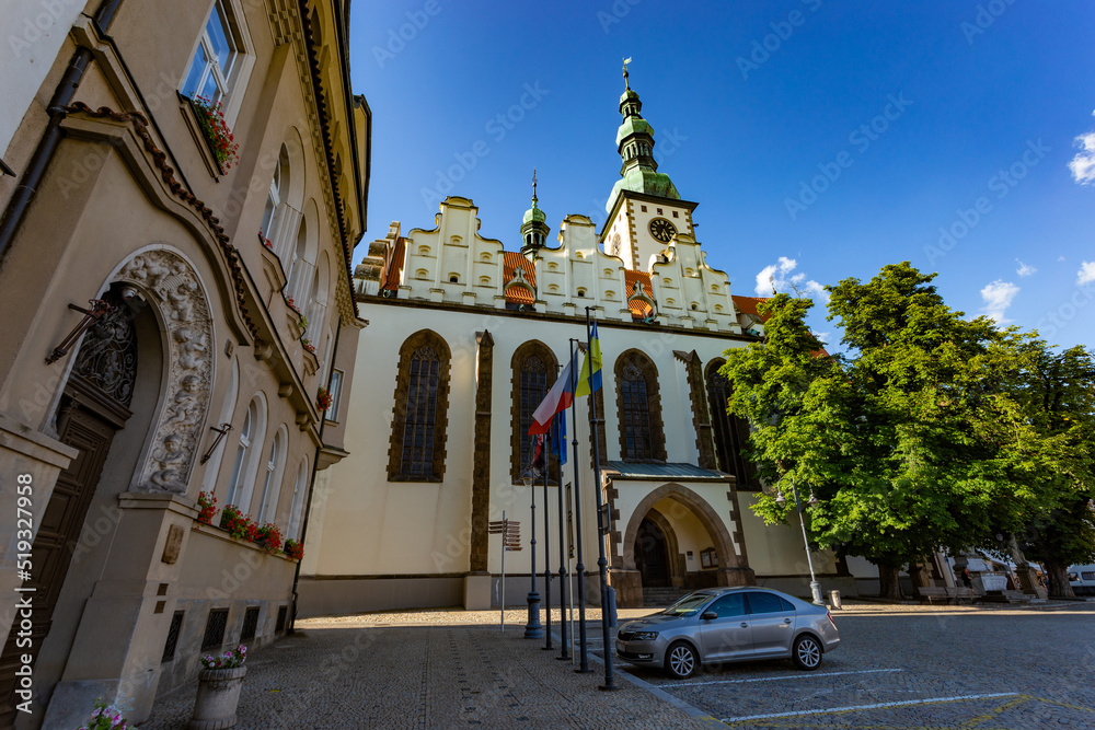 Fototapeta premium City of Tabor. South Bohemia