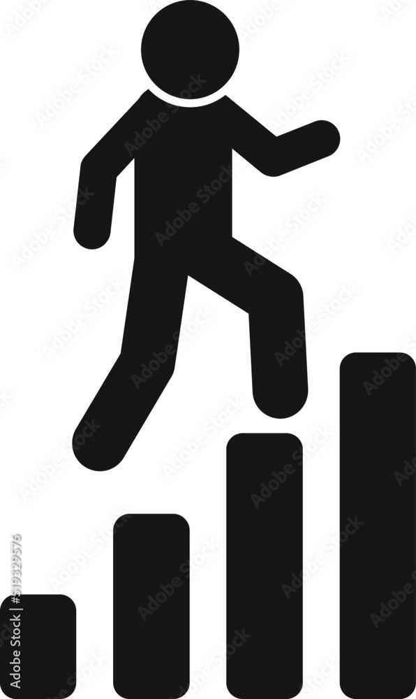 Grow development icon simple vector. Sustainable development Grow development icon simple vector. Sustainable development