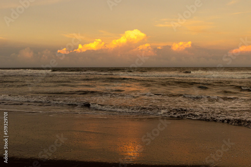 Sunset in costa rica